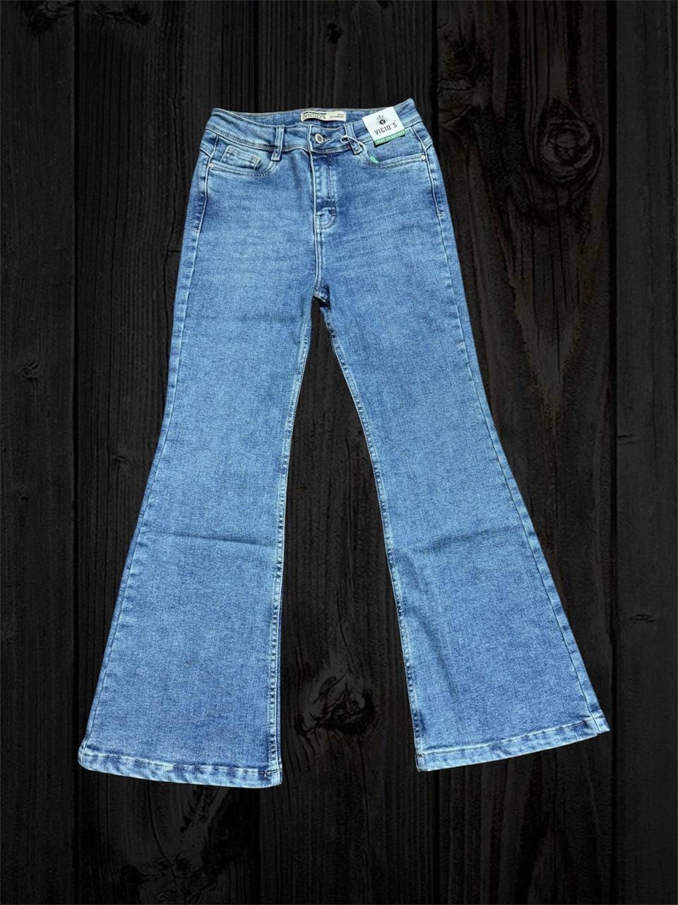 Jean Flare Cintura — Jeans