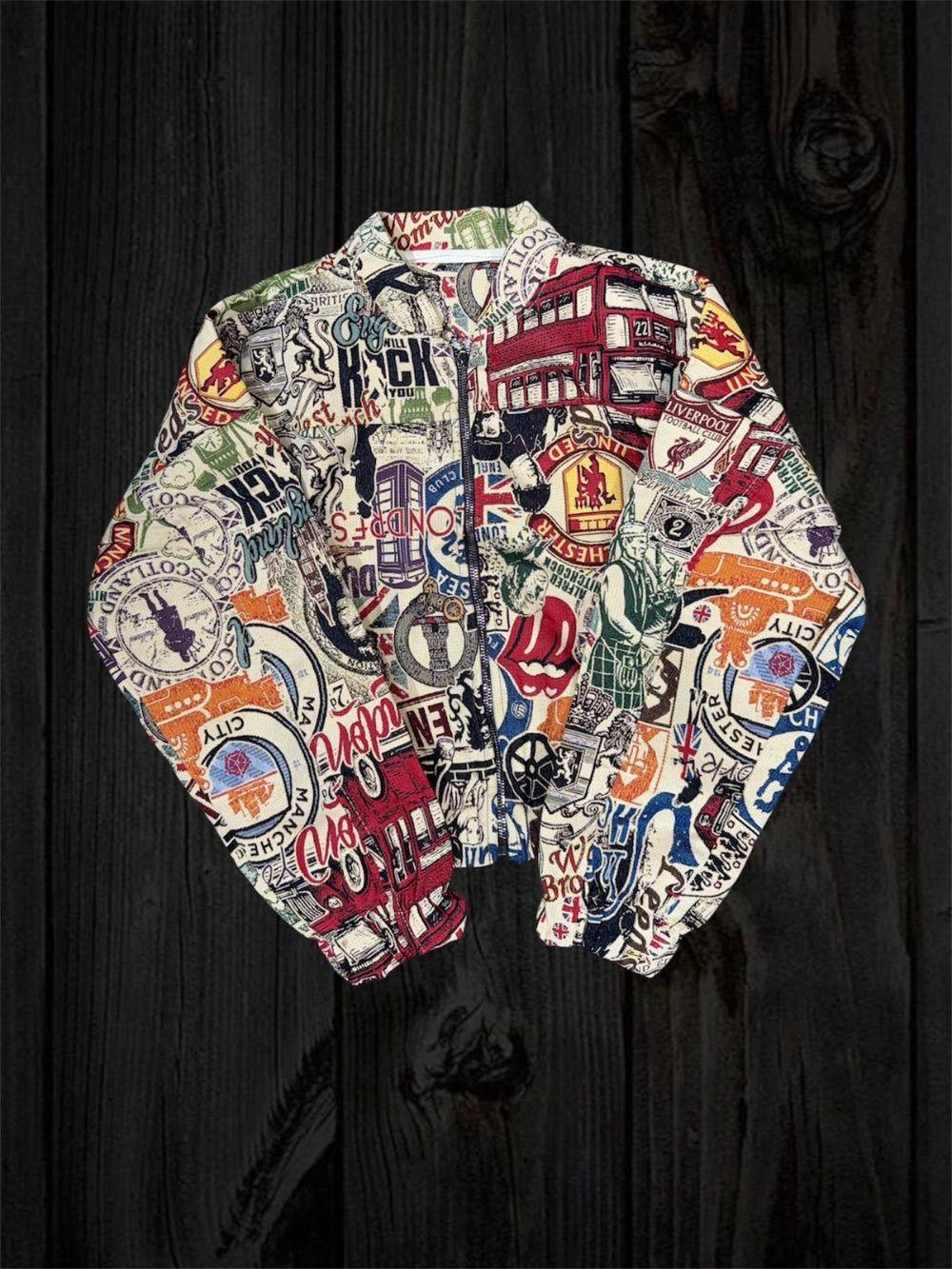 Chaquetas Con Diseño Con Cierre — Chompas