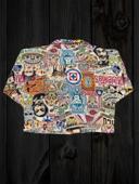 Chaquetas Con Diseño Con Cuello sin Felpa — vista 2